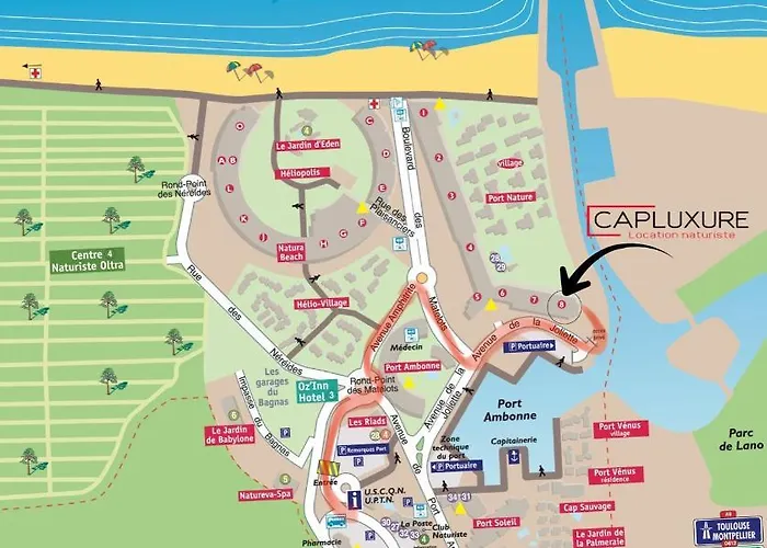 Appartamento Capluxure - Port Nature 8 - Village Naturiste Cap D